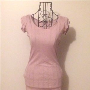 Cute feminine sheer top